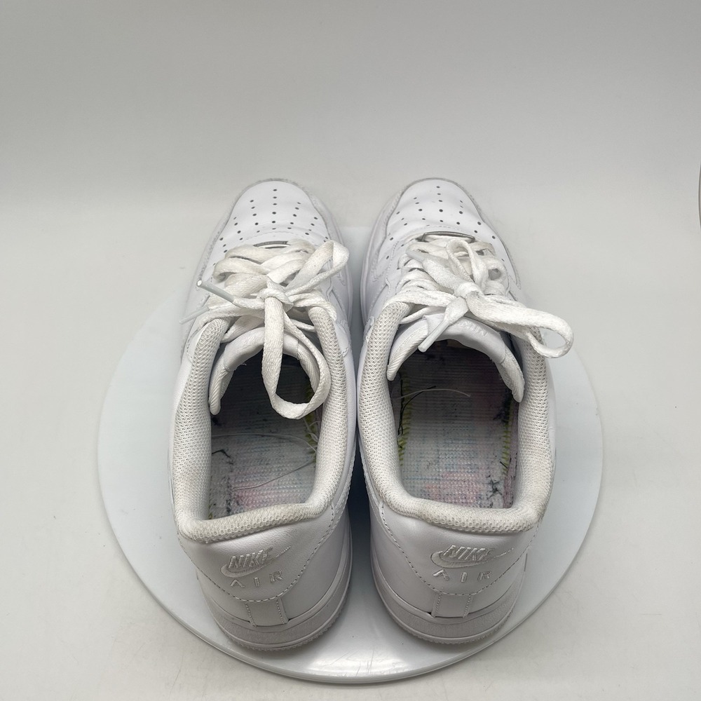 Nike Air Force‎ 1 07 Sneakers Mens 9.5 White Leather CW2288-111 Casual Shoes - Picture 6 of 11